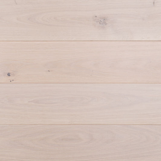 Solid wood plank Urban Trend OAK - snow white