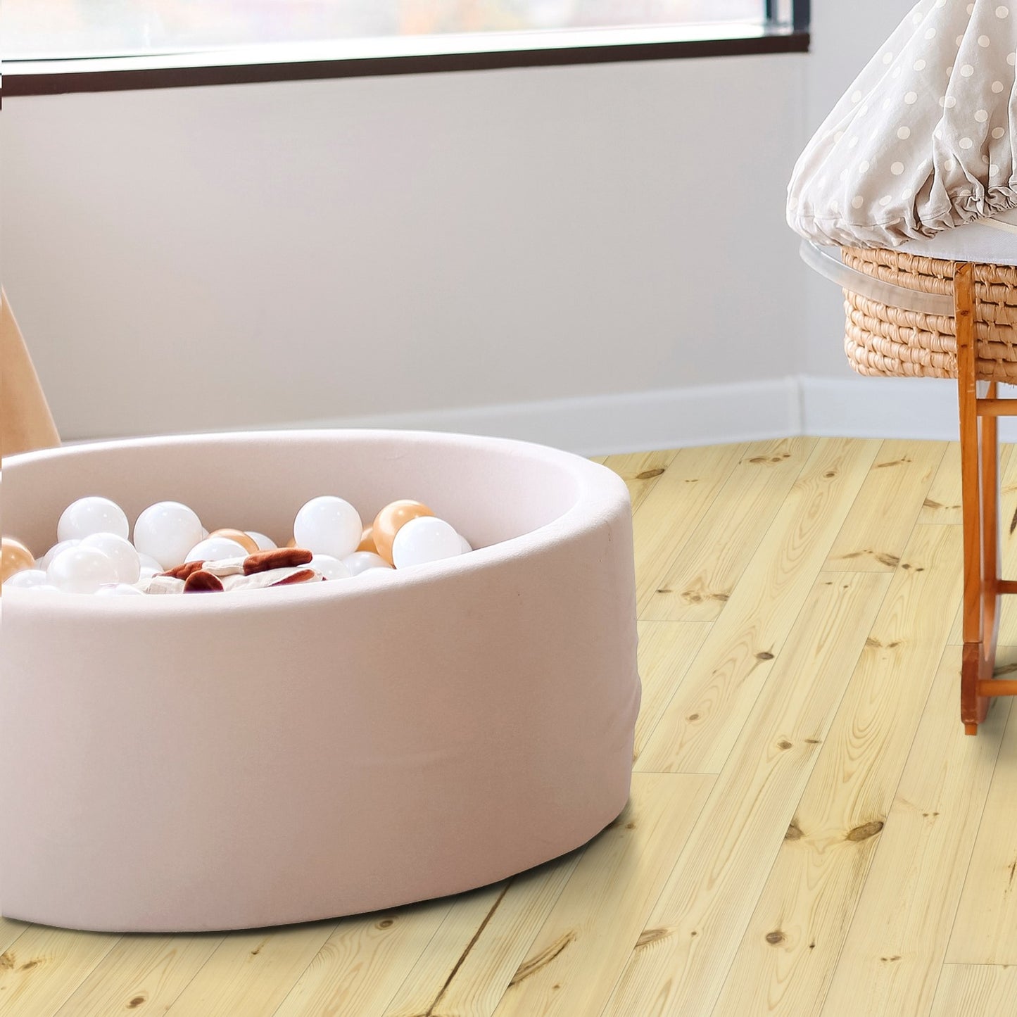 Solid wood plank Pure Nordic PINE - natural