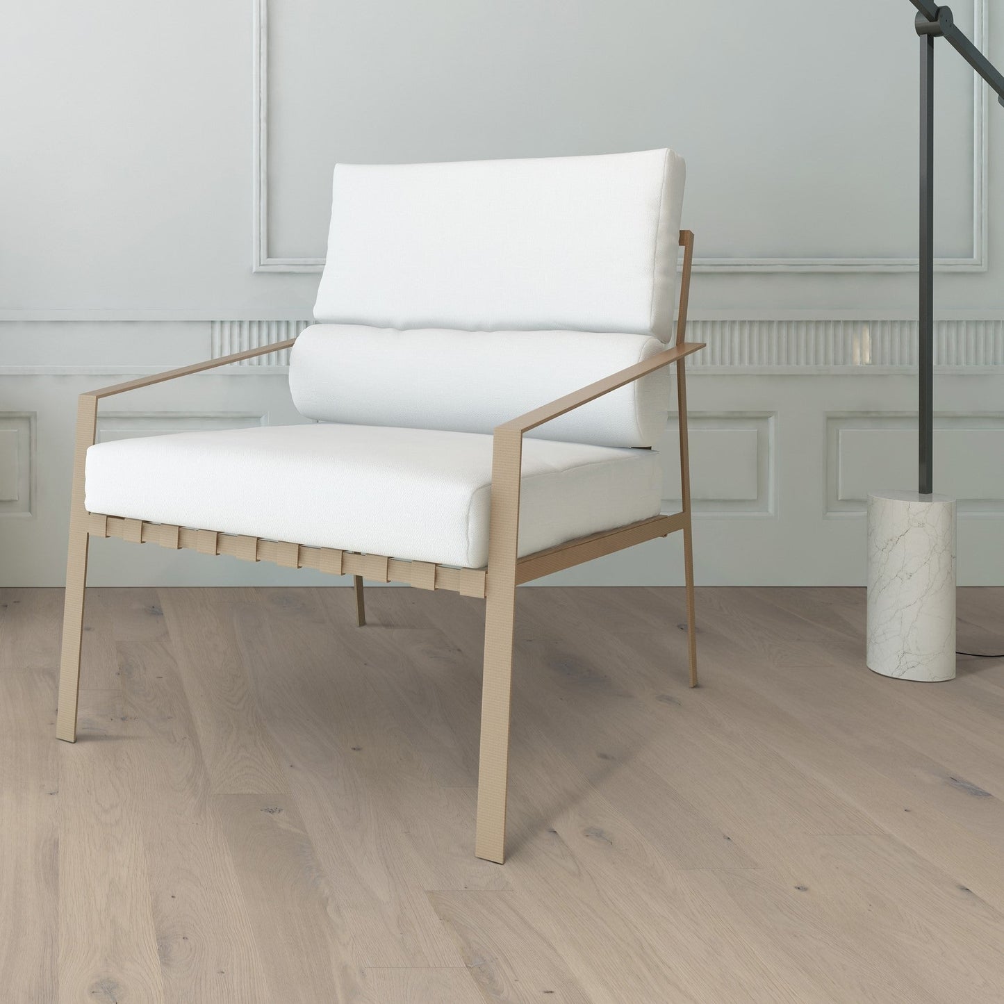 Massivholzdiele Pure Nordic EICHE - concrete grey - Holzshop by Weiss